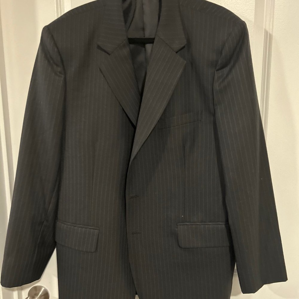 SANTA BARBARA POLO AND RAQUET CLUB BLAZER 18"W X 33 1/2" L MADE IN ENGLAND